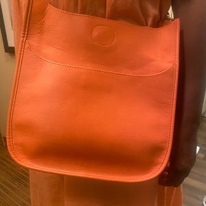 Beautiful orange crossbody bag AH.DORNED